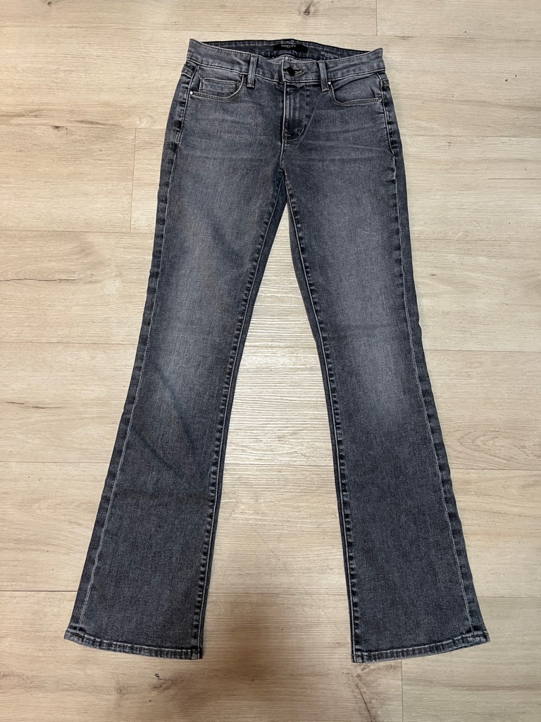 Women’s Grey Bootcut Jeans - Classic Fit